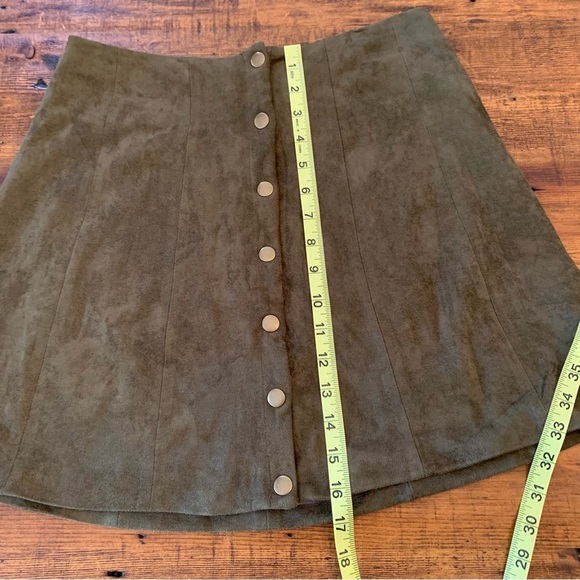 Altar'd State Gray Mini Skirt - Picture 5 of 8